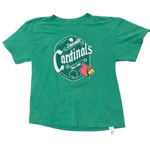 University of Louisville Cardinals Green St. Patrick’s Graphic TShirt